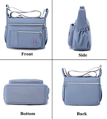 Basicpower Crossbody Bag Purse For Women, Multiple Pockets Lightweight Waterproof Shoulder Bags Travel Tote Handbag #TOP2