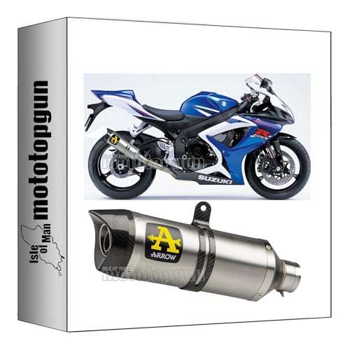 Echappement Arrow Thunder Suzuki GSX-R 750 2008 2009 2010 alu