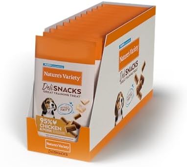 Nature's Variety Deli Snacks - para Perros Cachorros Puppy/Junior...