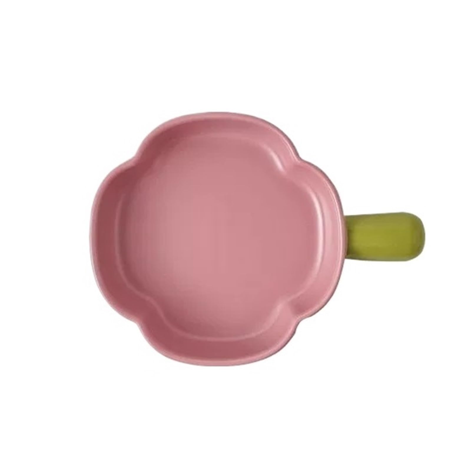 Dh2yjnbf3 Baking Dish Ceramic Baking Dish With Single Handle Casserole Dish for Oven(Pink)