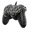 NBCP Wired PS3 PC Game Controller TV Box USB Steam Gamepad joystick Joypad with Dual Vibration feedback Turbo Trigger for Windows 7/8 /8.1/10/ Laptop