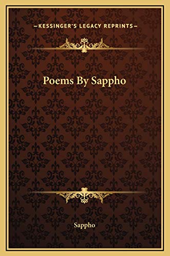 Poems By Sappho