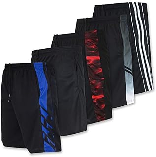 Men's Mesh Active Wear Athletic Basketball Essentials Performance Gym Workout Clothes Sport Shorts
