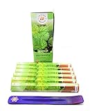 patchouli varitas de Incienso de Patchouli … varitas de Incienso Joss 120 Varillas Incienso de Fragancia casera Joss Sticks con cenicero colector de Cenizas