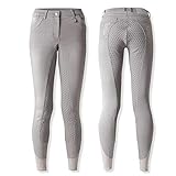 2 aufgesetzte Taschen hinten, 2 Fronttaschen und elastischer Beinabschluss durch Strickeinsatz