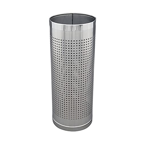 Support de rangement pour parapluies chic en acier étanche couleur blanc