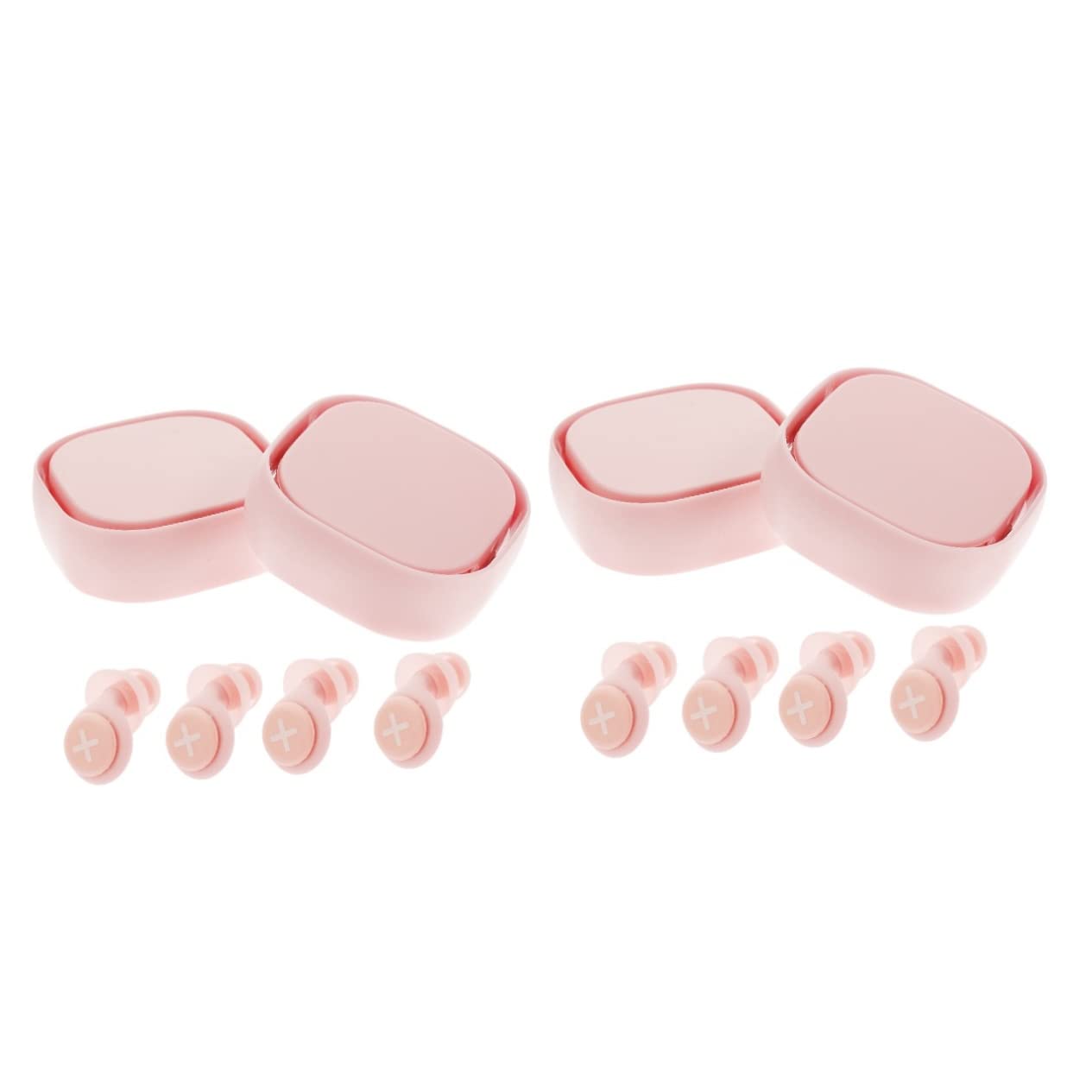 Anneome 4juegos Tapones De Invisibles Para Reducción De De Perfectos Para Dormir Estudiar y Protección Reutilizable