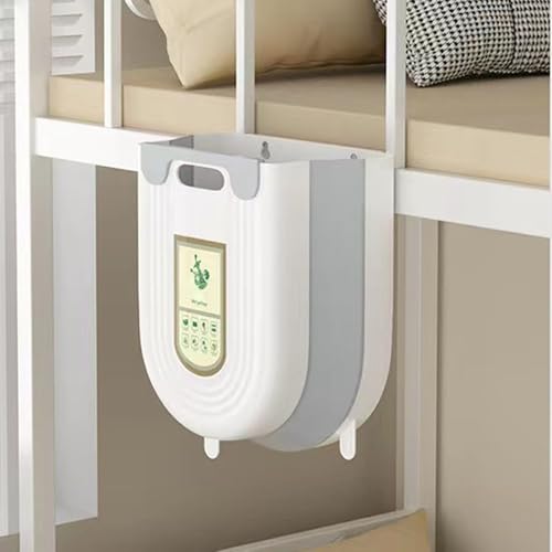 Bote de basura plegable para puerta o pared miniatura 6