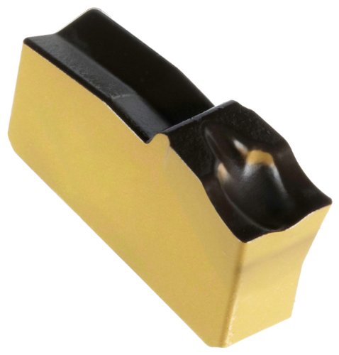 Sandvik Coromant, N151.2-300-4E 4225, T-Max Q-Cut Insert for Parting, Carbide, Neutral Cut, 4225 Grade, Ti(C,N)+Al2O3+TiN (Pack of 10)