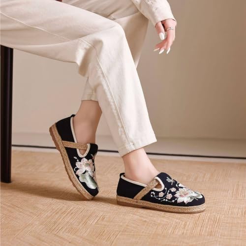 Zapatos de taekwondo para mujer ideales para caminar, Tai Chi y Baduanjin 3