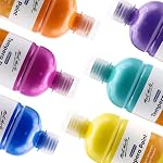 Mont Marte Tempera Paint Set 6pc x 500ml (16.9 US fl.oz), 6 Bottles of Tempera Style Kids Paint, Washable Tempera Paint for Kids Art and Craft, Non Toxic and Easy to Clean