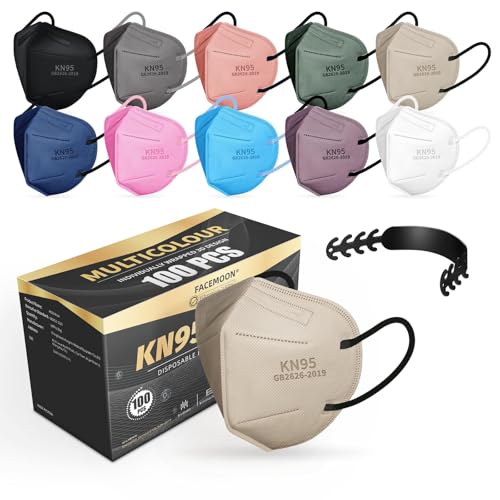 Facemoon Kn95 Face Masks Adults Disposable cover