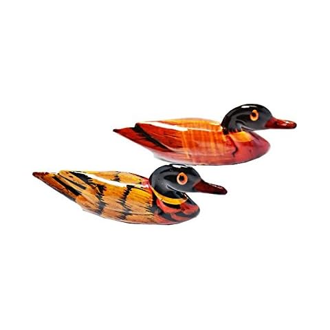 DMtse Feng Shui Pair Mandarin Ducks for Love & Fidelity Resin (2 1/2 inch Small Size) Feng Shui Home Décor The Romantic Meaning of A Pair of Mandarin Ducks Cover