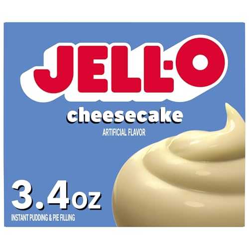 Jell-O Cheesecake Instant Pudding & Pie Filling Mix,...
