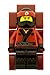 Lego Ninjago Movie 8021117 Kai Kids Minifigure Link Buildable Watch | red/Black| Plastic | 25mm case Diameter| Analog Quartz | boy Girl | Official