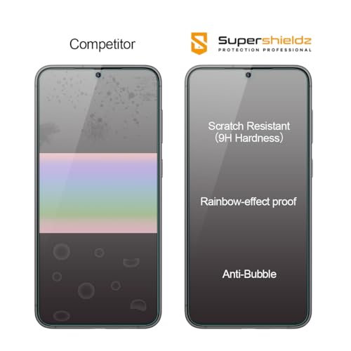 Image of (3 Pack) Supershieldz Designed for Samsung Galaxy S24+ / S24 Plus Tempered Glass Screen Protector, Anti Scratch, Bubble Free