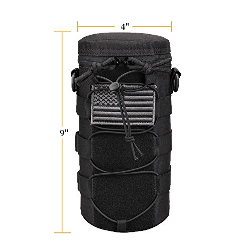 AMYIPO Water Bottle Pouch Molle Tactical Holder Storage Bag for 32oz Carrier - Image 6