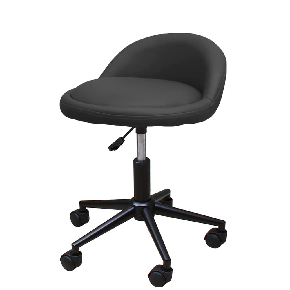 Amazon.co.jp: デスクチェア WY-259C 黒脚タイプ (ブラック