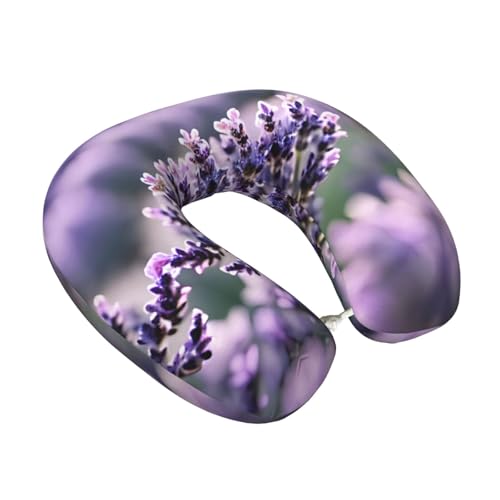 Almohada de poliéster para viaje ajustable miniatura 2