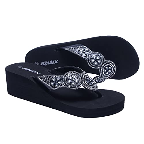 JOMIX Sandalen Damen Glitzer Strass...
