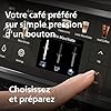 Philips Expresso broyeur Série 5500 – 20 Boissons Chaudes et Glacées, Carafe LatteGo facile à nettoyer, SilentBrew, QuickStart, Machine à café à grain Noir/Argent (EP5544/50)