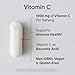 Sports Research High Potency Vitamin C Supplement - Vegan Veggie Capsules for Antioxidant Activity & Immune Support - Non-GMO Verified & Gluten Free - Ascorbic Acid Vitamin C 1000mg, 240 Count