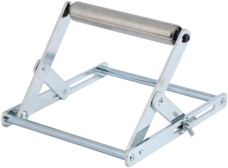 Table Saw Stand Adjustable Cutting Machine Support Frame Rust-Proof Adjustable Height Metal Cutting Machine Work Support Stand (Large Bracket)