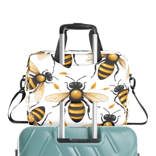 Maletín para portátil con patrón Animal Bee, 13-16 pulg miniatura 7