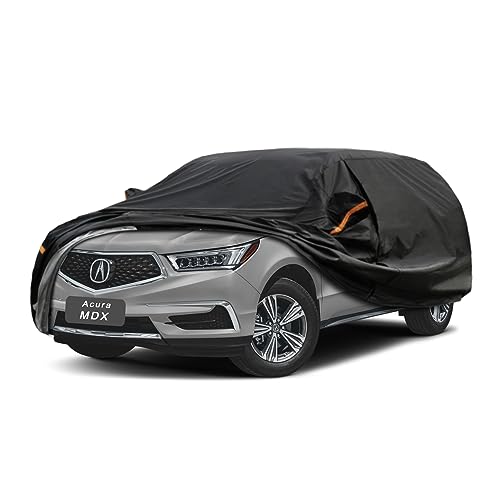Image of GUNHYI 7 Layer SUV Car Cover Custom Fit Acura MDX (2007-2025) Waterproof All Weather, Heavy Duty Outdoor Snow Sun Rain Uv Protection (Ships from US Warehouse, Delivery 3-8 Days)