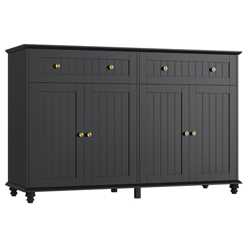 Finetones 134 Buffet Cabinet With Storage, 55.1 Inch Large Sideboard Buffet Cabinet thumb #6