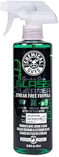 Chemical Guys CLD_202_16 Signature Series Glass Cleaner (Works on Glass, Windows, Mirrors, Navigation Screens & More; Car, Truck, SUV and Home Use), Ammonia Free & Safe on Tinted Windows, 16 fl oz