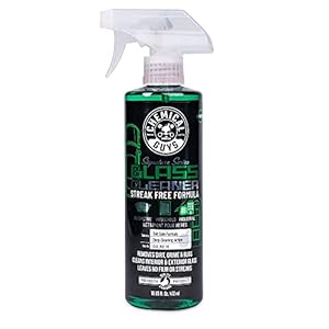 Chemical Guys CLD_202_16 Signature Series Glass Cleaner (Works on Glass, Windows, Mirrors, Navigation Screens & More; Car, Truck, SUV and Home Use), Ammonia Free & Safe on Tinted Windows, 16 fl oz