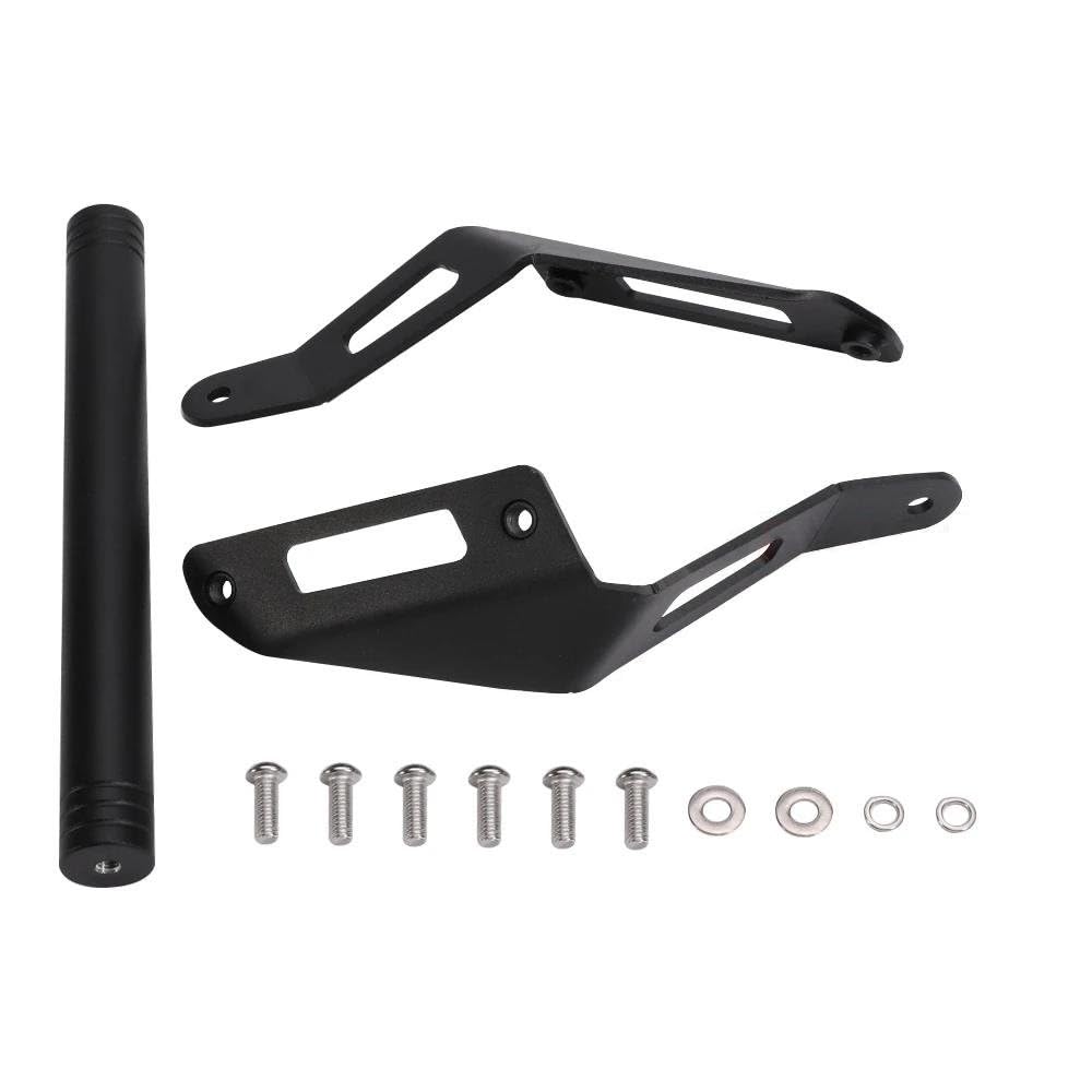 Soporte para GPS Soporte para Teléfono Móvil De Motocicleta para H&Onda NX400 NX500 2024, Adaptador De Expansión para Barra Transversal De Navegación GPS. Barra Soporte