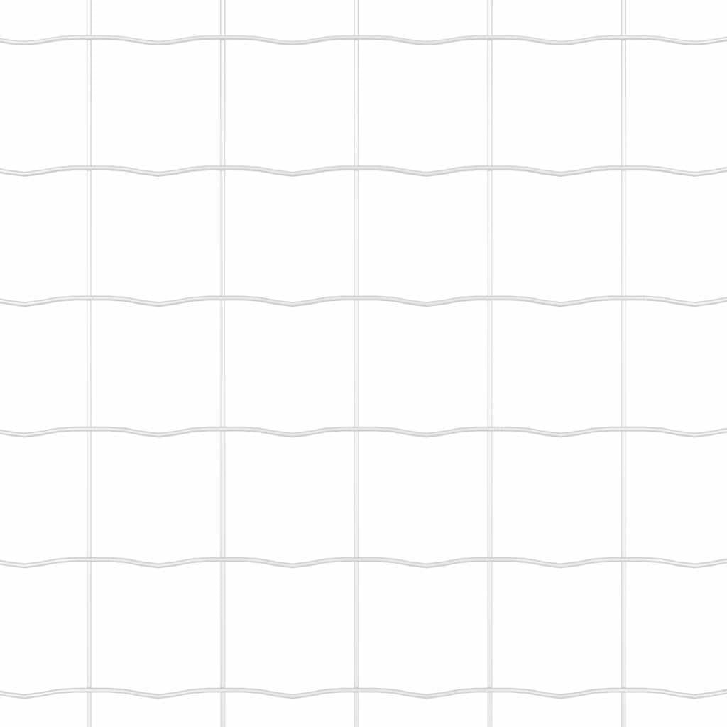Valla de malla de alambre recubierta de PVC, 8 metros de longitud y 8 metros de altura, 8 m x 0 m, con malla de 100 x 100 mm, valla europea recubierta de PVC negro y verde