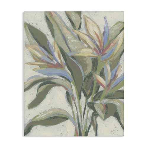 Stupell Industries Pastel Paradise Plants Canvas Wall Art design by