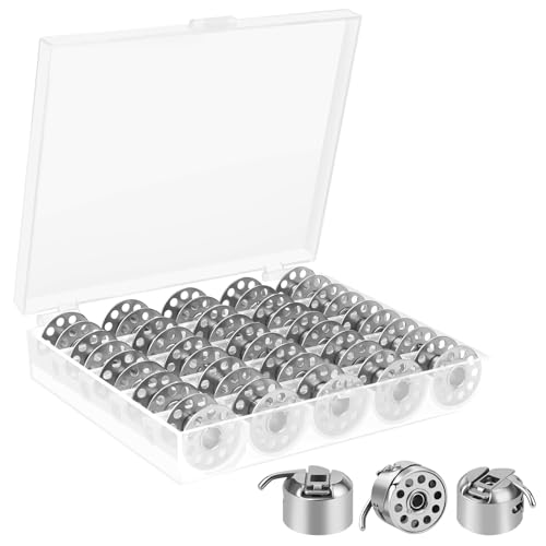 Repuestos para máquinas de coser ¡Todo lo que necesitas! 22 Conjunto de 3 Canillero Máquina Coser + 25 Canillas de Metal...