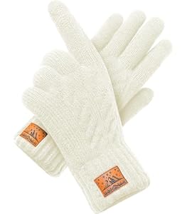 CHENMEI Winterhandschuhe Strickhandschuhe für Herren Damen - Touchscreen Wollhandschuhe, Warme Winterhandschuhe mit Fleecefutter,Wintergeschenke Outdoor für Männer und Frauen