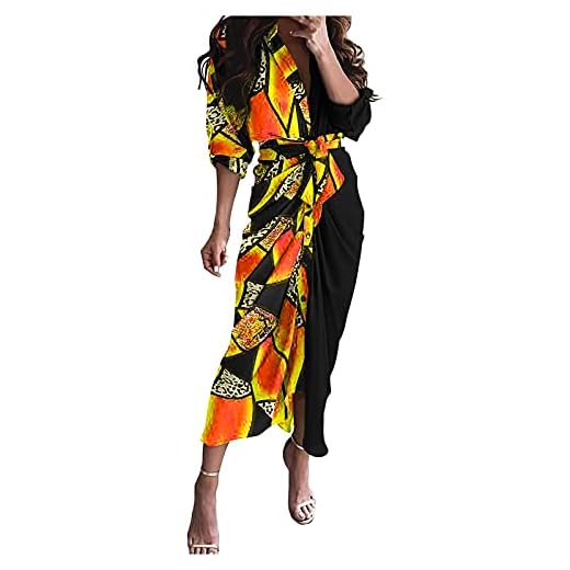 Damen Sommerkleid Knielang Abendkleid Frauen ärmellos Lockeres Kleid in A Linie Kurzarm Kleid Spitze Blumen Sommerkleid Rundhals Ärmellos Sommerkleid Baumwolle Und Leinen Kleider 6 ASDVB Damenmode Loser V-Ausschnitt Knopf Streifen Print Schnürung Taille Hohe Taille Halbarm Kleid Sommer Strandkleid