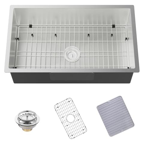 Koardink 32x19 Inch Stainless Steel Kitchen Sink Cover
