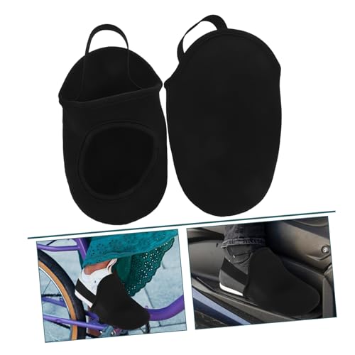 Cubiertas para zapatillas de ciclismo SUPVOX, 2 piezas, térmicas, cortaviento y antideslizantes, para montaña y carretera, cubiertas parciales para exteriores miniatura 7
