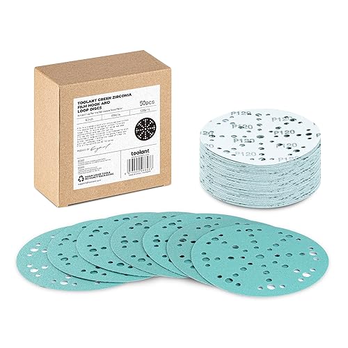 Disque abrasif 49 trous toolant grain 120 pour éviter l'encrassement du plateau