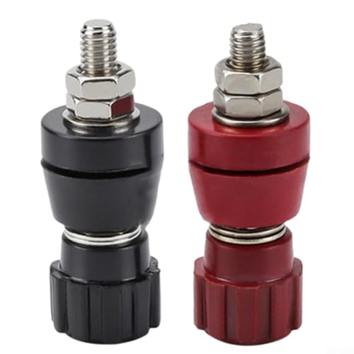 Set di 5 paia di morsetti M5 ad alta corrente 40 A per connessioni affidabili in applicazioni di saldatura e ricarica