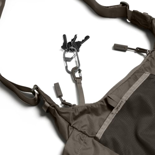 Image of Baboon to the Moon Crescent Crossbody Travel Sling Bag