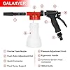GALAXYER Snow Foam Gun Sprayer, 900ml Adjustable Car Cleaning Lance, Universal Garden Hose Foam Sprayer for Car & House Washing