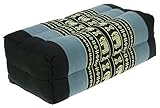 Namesakes Kapok Material Yoga Block Meditation cushion – Support Bolster- Light & Dark Blue Elephant