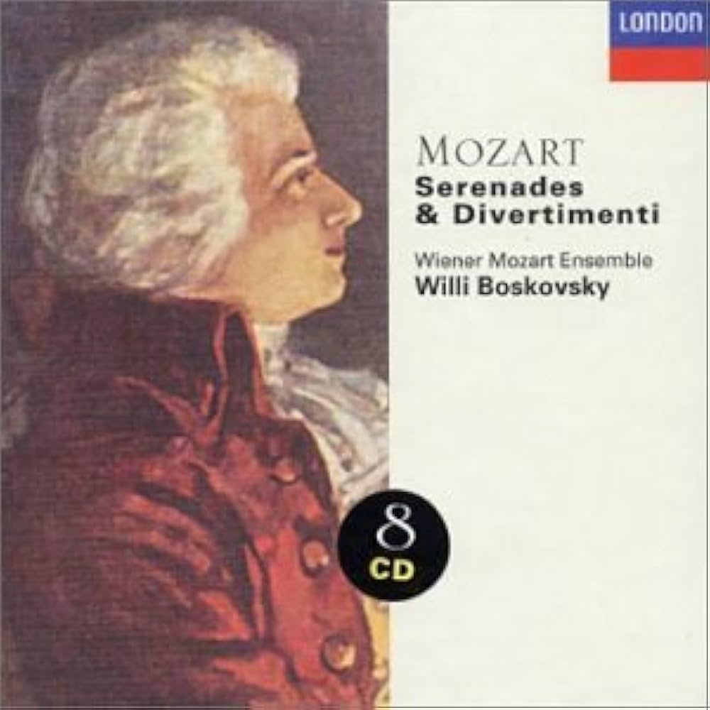 [468-B23]12LP モーツァルト　セレナーデ全集　ボスコフスキー 468-B23]12LP モーツァルト セレナーデ全集 ボスコフスキーの