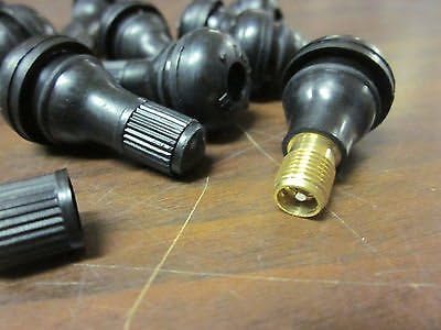 LOT OF ~ 50 ~ REPLACEMENT 1-1/4" TIRE VALVE STEMS WHEEL TRUCK CAR RUBBER TS-412