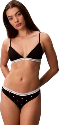 Calvin Klein Women BIKINI BLACK (Seeing Stars BLACK) S