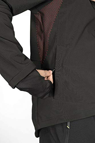 ROCKBROS Fietsjack bikingjack heren jack winter fleece jas windjack waterdicht 3D gevoerd zwart rood - Image 5