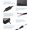 ALITOVE DC 12V Power Supply 2.5A 30W Universal AC Adapter 12 Volt 2500mA 2A Transformer 12V Power Adapter Cord 5.5 x 2.5mm DC Plug for LED Strip Lights CCTV Camera Routers Sceptre Monitor Power Cord